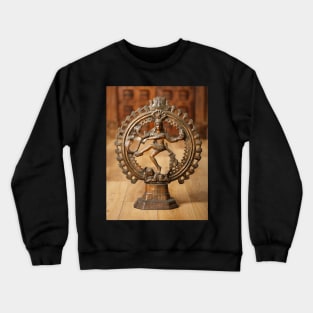 Shiva god statuette Crewneck Sweatshirt